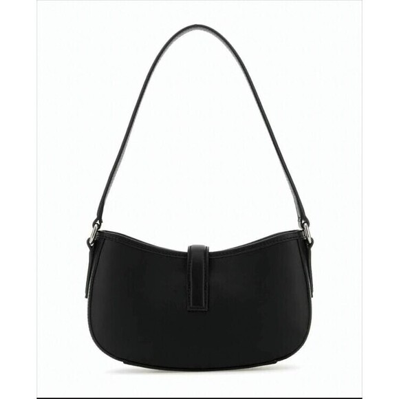 Alexander Mcqueen Black Calf Leather Shoulder Bag - NWT
